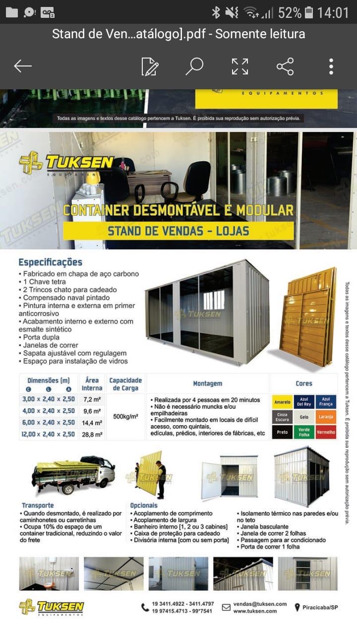 Caixa térmica NR-31 Tuksen para ônibus rural